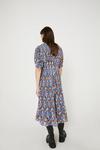 Warehouse Pleated Midi Dress With Short Sleeve thumbnail 3