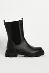 Warehouse Contrast Stitch Rubber Chunky Boot thumbnail 2