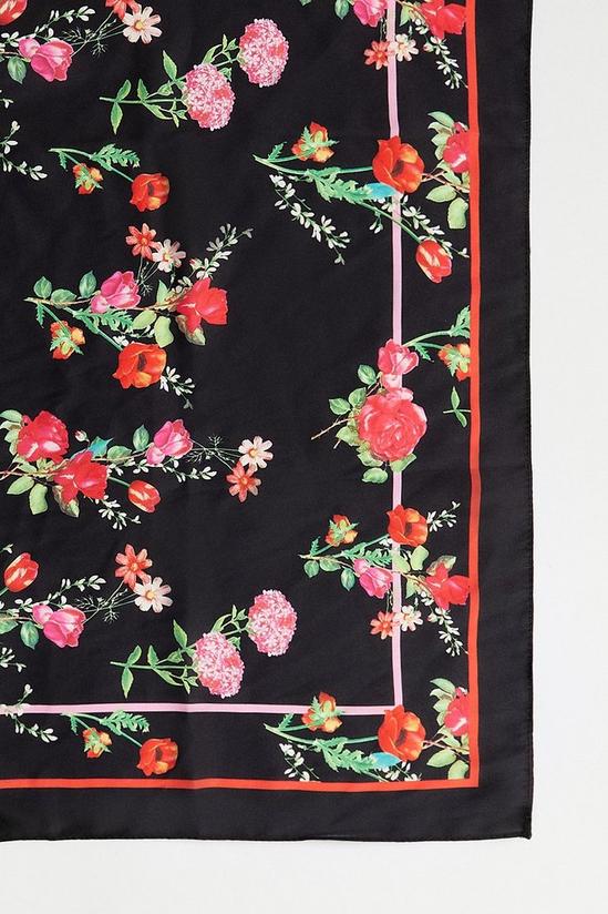 Warehouse Floral Print Headscarf 2
