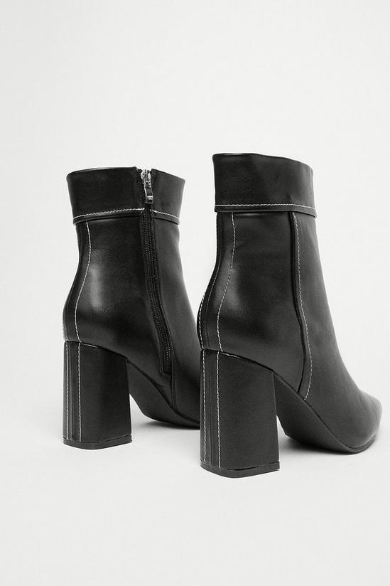Warehouse Contrast Stitch Boot 3