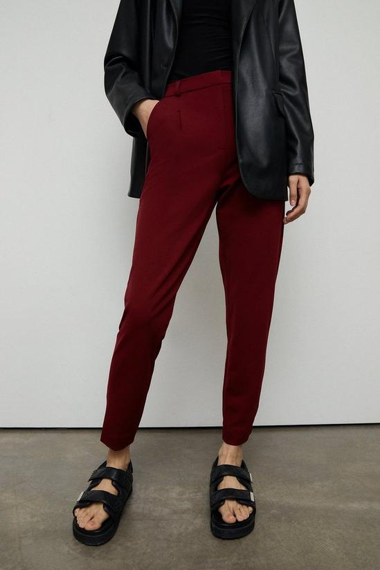 Warehouse Jersey Crepe Tapered Trousers 2