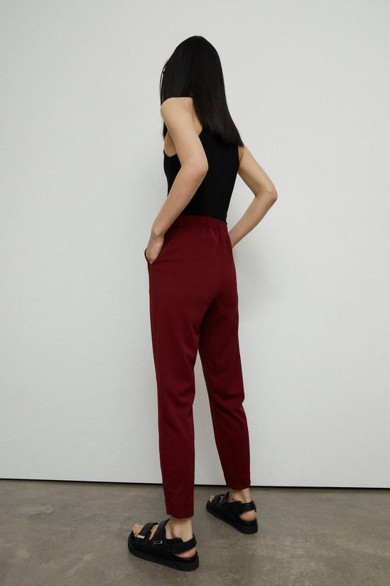 Warehouse Jersey Crepe Tapered Trousers 3