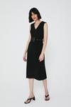 Warehouse Belted Pencil Dress thumbnail 1