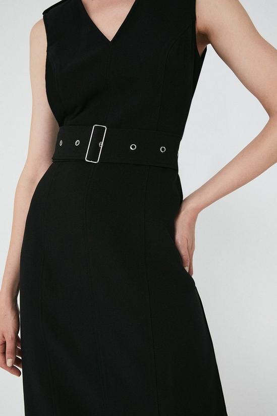 Warehouse Belted Pencil Dress 2