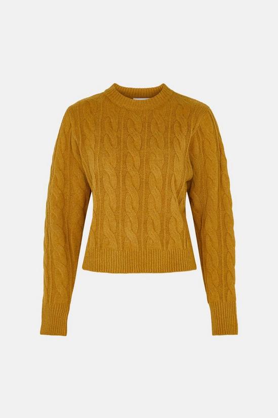 Warehouse Chunky Cable Knit Jumper 4