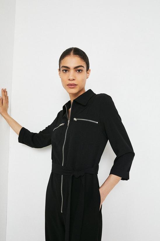 Warehouse Relaxed Utility Jumpsuit 4