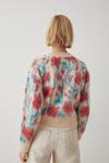 Warehouse Brushed Floral Knitted Jumper thumbnail 3