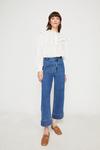 Warehouse 58s Simple Patch Pocket Cropped Wide Leg thumbnail 1