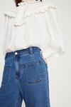 Warehouse 58s Simple Patch Pocket Cropped Wide Leg thumbnail 2