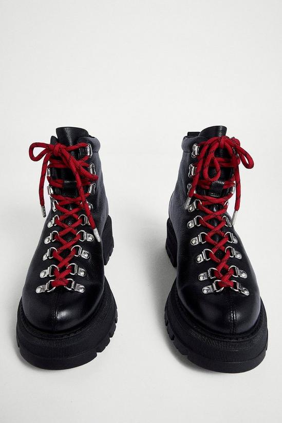 Warehouse Real Leather Ski Hook Boot 3