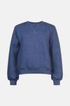 Warehouse Quilted Crew Neck Sweatshirt thumbnail 4