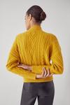 Warehouse Chunky Cable Funnel Neck Knit Jumper thumbnail 3