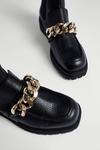 Warehouse Real Leather Chunky Chain Boot thumbnail 3