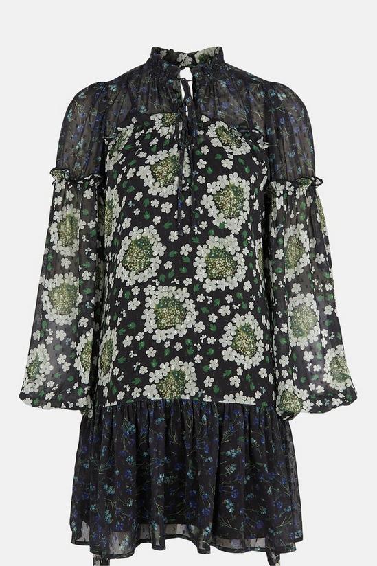 Warehouse British Museum x Mary Delany Mini Dress 4