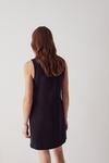 Warehouse Premium A-line Zip Front Mini Dress thumbnail 3