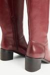 Warehouse Real Leather Blocked Heeled Knee High thumbnail 3