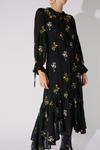Warehouse British Museum X Mary Delany Embroidered Dress thumbnail 4