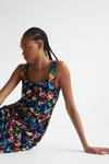 Warehouse Rainbow Sequin Midi Dress thumbnail 2
