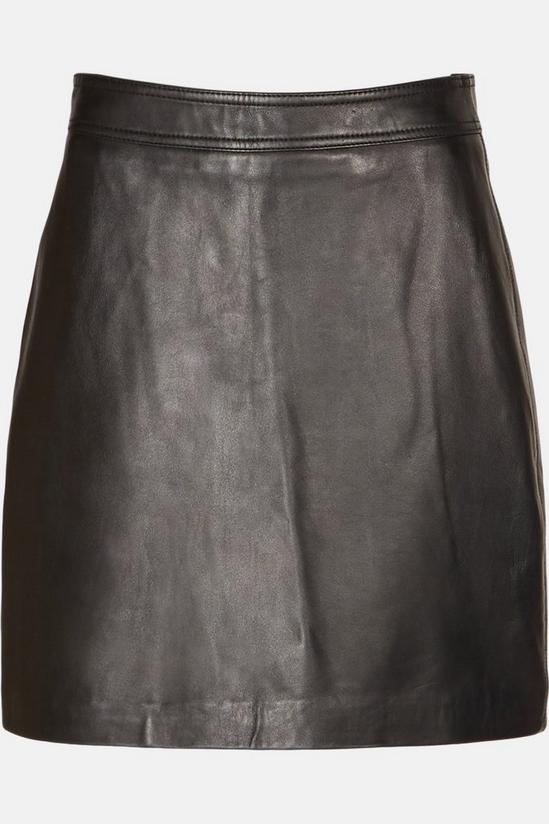 Warehouse Real Leather Pelmet Skirt 4