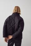 Warehouse Quilted Short Wrap Coat thumbnail 2