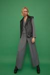 Warehouse Wide Leg Skinny Belted Trousers thumbnail 2