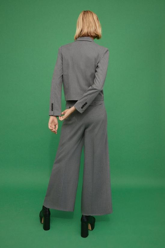 Warehouse Wide Leg Skinny Belted Trousers 3
