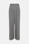 Warehouse Wide Leg Skinny Belted Trousers thumbnail 4