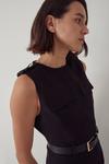 Warehouse Tailored Utility Belted Pencil Dress thumbnail 2