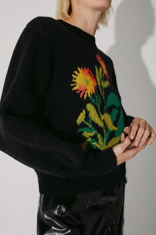 Warehouse British Museum X Mary Delany Floral Jumper 2