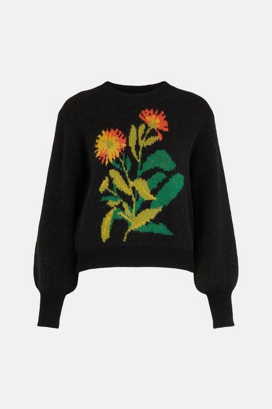 Warehouse British Museum X Mary Delany Floral Jumper 4
