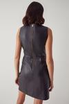 Warehouse Faux Leather Snaffle Detail Dress thumbnail 3