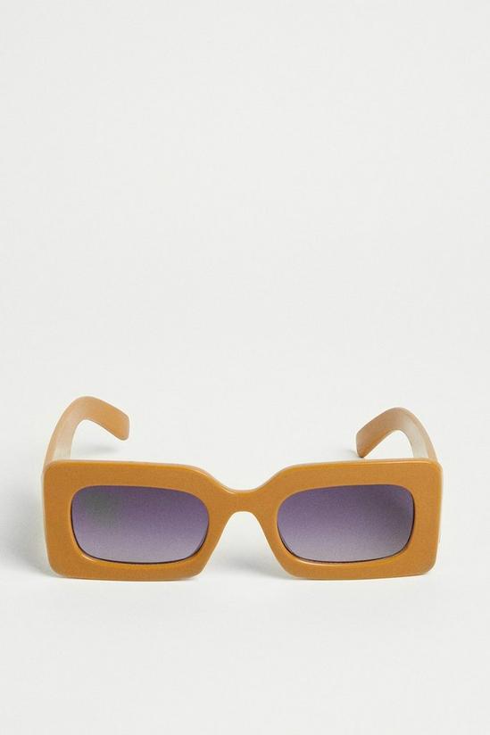 Warehouse Retro Sqaure Frame Sunglasses 1