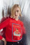 Warehouse Tatiana Ailda Christmas Tart Knit Jumper thumbnail 1