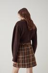 Warehouse Check Mini Belted Pelmet Skirt thumbnail 3