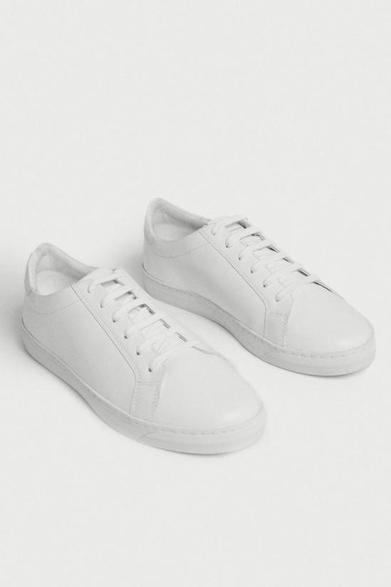 Warehouse Real Leather Trainer 2