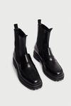 Warehouse Real Leather Loafer-style Boot thumbnail 4
