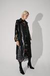 Warehouse British Museum X Mary Delany Embroidered Trench thumbnail 1