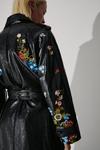 Warehouse British Museum X Mary Delany Embroidered Trench thumbnail 2