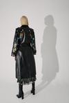 Warehouse British Museum X Mary Delany Embroidered Trench thumbnail 3
