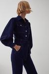 Warehouse Denim 70's Belted Utility Flare Jumpsuit thumbnail 2