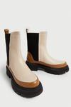 Warehouse Real Leather 3 Tone Boot thumbnail 2