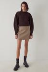 Warehouse Mini Check Zip Pocket Pelmet Skirt thumbnail 2