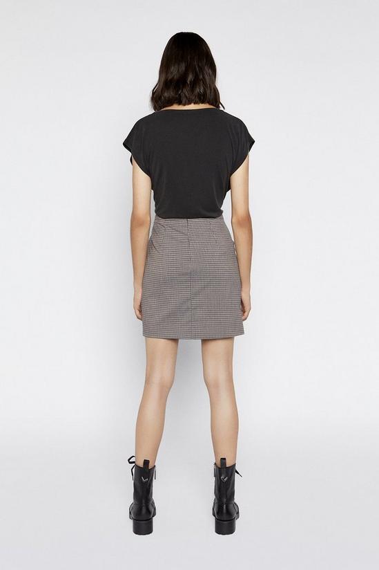 Warehouse Check Frill Pelmet Skirt 4