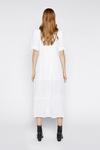 Warehouse Embroidered Tiered Midi Dress thumbnail 4