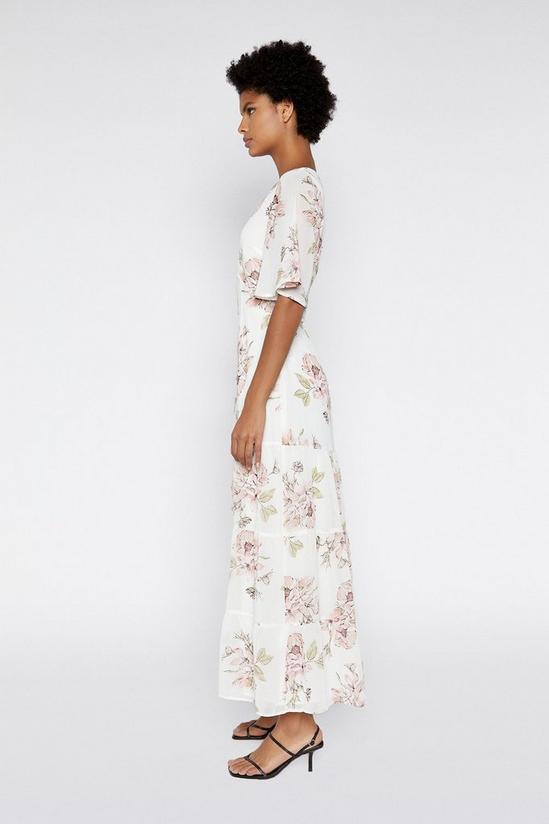 Warehouse Floral Chiffon Maxi Dress 3