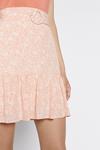 Warehouse Mini Floral Belted Mini Skirt thumbnail 2