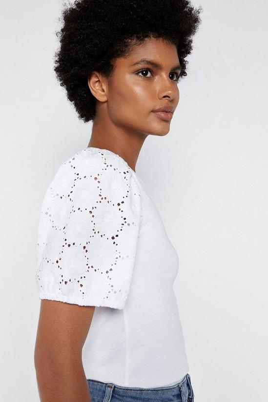 Warehouse Floral Puff Sleeve Top 2
