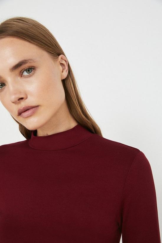 Warehouse Funnel Neck Long Sleeve Top 2