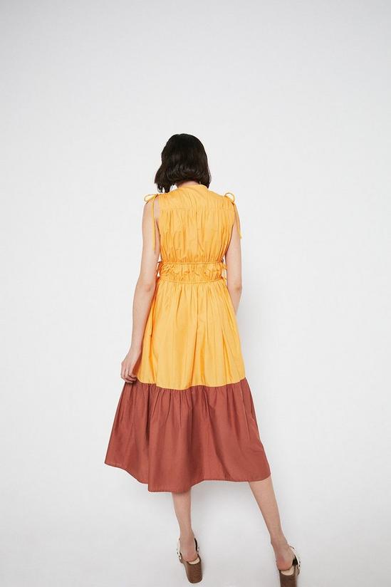 Warehouse Drawstring Midi Dress 3