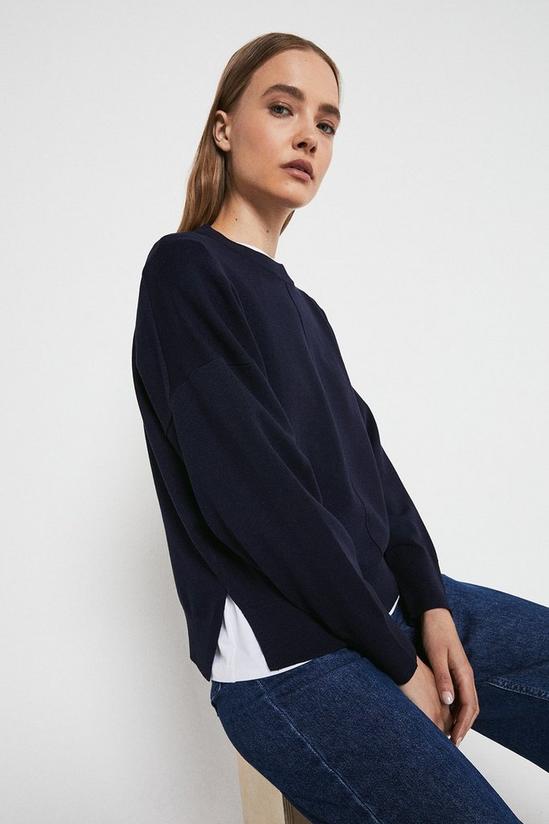 Warehouse Slouchy Knit Jumper 1
